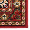vidaXL Tapis BCF Rouge oriental 80x350 cm
