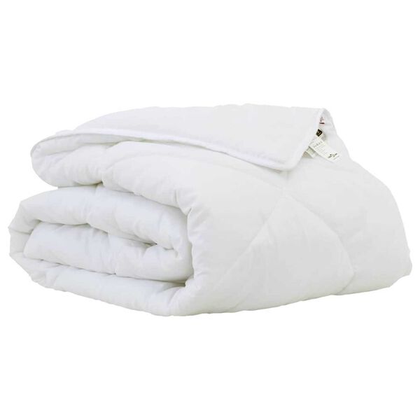 vidaXL Couette Blanc 200 x 155 x 4 cm Polyester