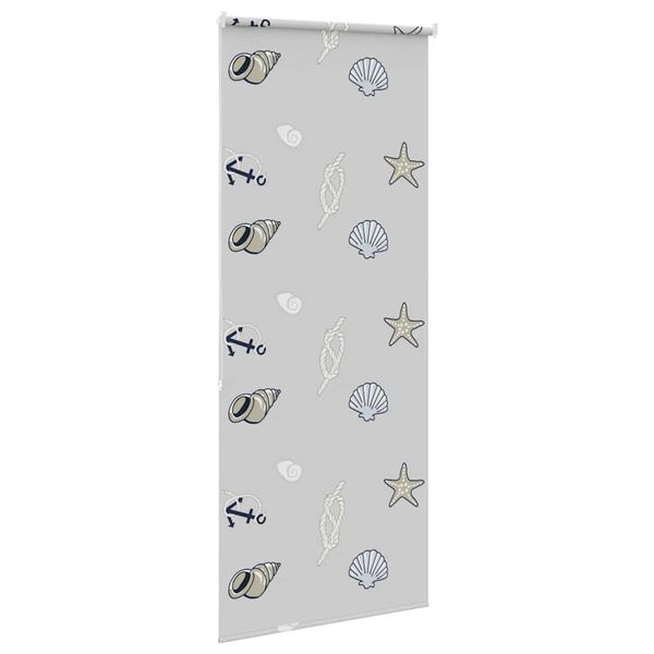 vidaXL Store enrouleur de douche 90x240 cm largeur du tissu 86 cm