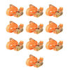vidaXL Sangle d&rsquo;arrimage 10 pcs 0,4 tonne 6 m x 25 mm Orange