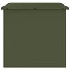 vidaXL Bo&icirc;te de Rangement Ext&eacute;rieure Vert olive 55 x 50,5 x 50 cm