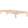 vidaXL Cadre de lit sans matelas bois de pin massif 90x200 cm