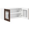 vidaXL Armoire de cuisine Ch&ecirc;ne brun 80 x 31 x 40 cm Bois d'ing&eacute;nierie