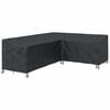 vidaXL Housse pour meubles Noir 250 x 180 x 80 cm Tissu Oxford 600D