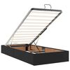VidaXL Lit ottoman avec matelas noir 90x190 cm similicuir