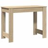 vidaXL Bureau chêne sonoma 100x45x75 cm bois d'ingénierie