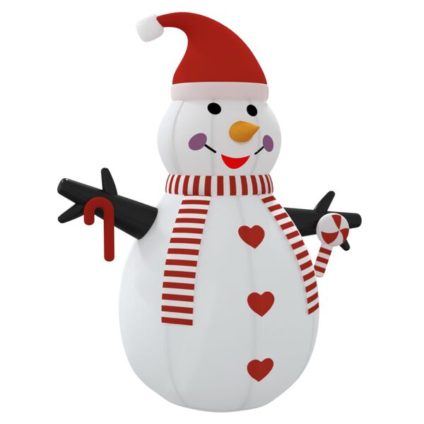 vidaXL Bonhomme de neige gonflable avec LED 300 cm