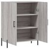 vidaXL Buffet sonoma gris 69,5x34x90 cm bois d'ing&eacute;nierie