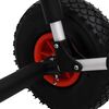 vidaXL Chariot de SUP pour 2 planches de surf pliable 90 kg aluminium