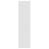 vidaXL Garde-robe Blanc 100 x 50 x 200 cm Bois d'ing&eacute;nierie