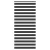 vidaXL Store z&egrave;bre noir 105x200 cm largeur du tissu 100,9 cm polyester