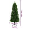vidaXL Sapin de No&euml;l avec 300 LED avec support Vert 240 cm PE