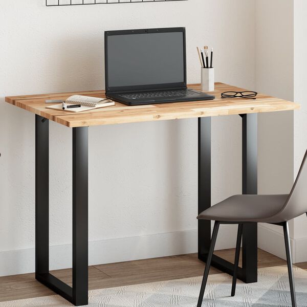 vidaXL Dessus de table rectangulaire 120x70x2 cm bois massif d'acacia