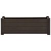 vidaXL Lit surélevé de jardin PP Moka 100x43x35 cm