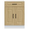 vidaXL Armoire de cuisine Kalmar ch&ecirc;ne sonoma bois d'ing&eacute;nierie
