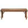 vidaXL Table basse Marron 110 x 55 x 40 cm Bois Recyclé Solide