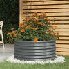 vidaXL Jardinière Acier galvanisé 80x80x36 cm Anthracite