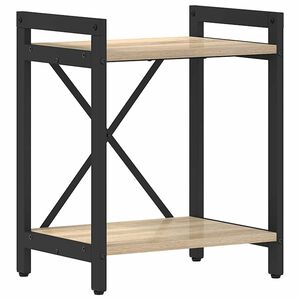vidaXL &Eacute;tag&egrave;re 40 x 30 x 50 cm Bois d'ing&eacute;nierie Ch&ecirc;ne Sonoma