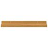 vidaXL &Eacute;tag&egrave;re Murale 4 pcs Beige 40 x 9 x 3 cm Bois d'ing&eacute;nierie