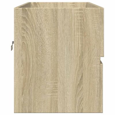 vidaXL Armoire d'évier Chêne sonoma 90x38,5x45 cm Aggloméré