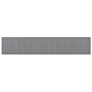 vidaXL Tapis de couloir Gris fonc&eacute; 50x300 cm