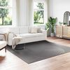 vidaXL Tapis de surface Carr&eacute; Anthracite 240 x 240 cm