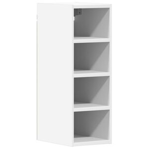vidaXL Armoire suspendue "Riga" Blanc 20 x 29,5 x 60 cm Bois d'ing&eacute;nierie