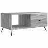 vidaXL Table basse Sonoma gris 90 x 50 x 40 cm Bois d'ing&eacute;nierie