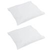 vidaXL Ensemble de Duvet avec oreiller 3 pcs Blanc Plume de canard