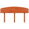 vidaXL T&ecirc;te de lit cire marron 160 cm bois massif de pin