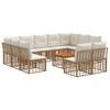 vidaXL Ensemble de canap&eacute;s d'ext&eacute;rieur 12 pc 11 place