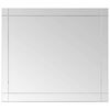 vidaXL Miroir mural 100x60 cm Verre
