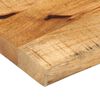vidaXL Dessus de table 90x30x3,8 cm bord vif bois massif manguier brut