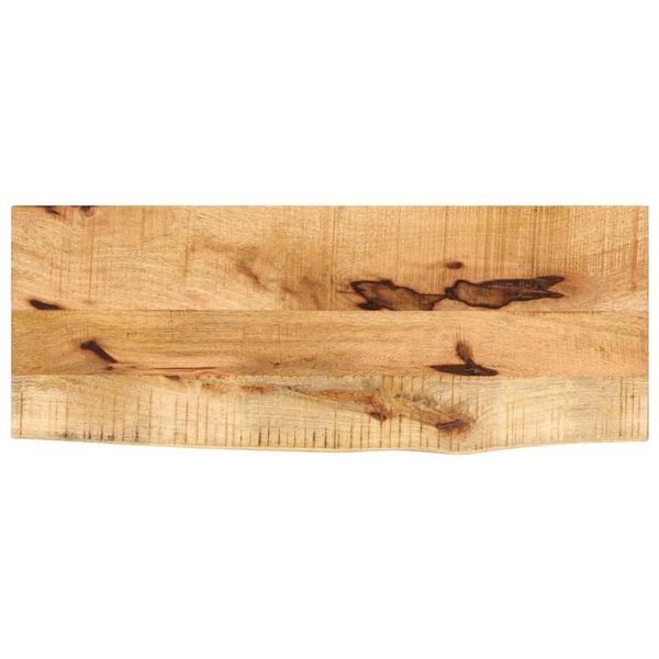 vidaXL Dessus de table 70x20x2,5 cm bord vif bois massif manguier brut