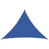 vidaXL Voile d'ombre Bleu 7 x 5 x 5 m HDPE