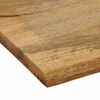 vidaXL Dessus de table 90x80x3,8 cm bord vivant bois massif manguier