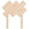 vidaXL T&ecirc;te de lit 72,5x3x81 cm Bois massif de pin