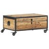 vidaXL Table basse 70x50x33 cm Bois de manguier massif