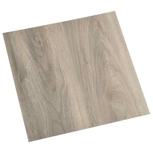 vidaXL Planches de sol Couleur bois 5,11 m&sup2; 55 pi&egrave;ces PVC