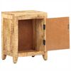 vidaXL Table de chevet 40x30x50 cm Bois de manguier massif