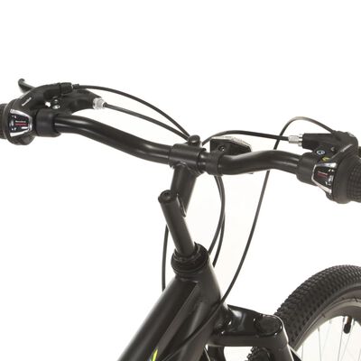 vidaXL Vélo de montagne 21 vitesses Roues de 27,5 pouces 42 cm Noir