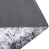 vidaXL Tapis de Cuisine Gris 150 x 45 cm Velours