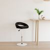 vidaXL Tabouret de bar Noir Similicuir