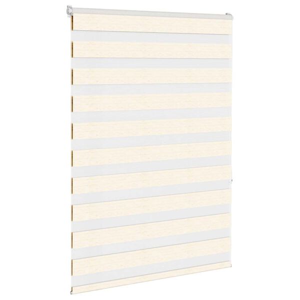 vidaXL Store z&egrave;bre beige marbr&eacute; largeur du tissu 100,9 cm polyester