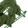 vidaXL Écran de balcon avec feuilles vert foncé 200x150 cm