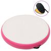 vidaXL Tapis gonflable de gymnastique avec pompe 100x100x20cm PVC Rose