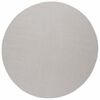 vidaXL Tapis de surface Rond Cr&egrave;me &Oslash; 120 CM