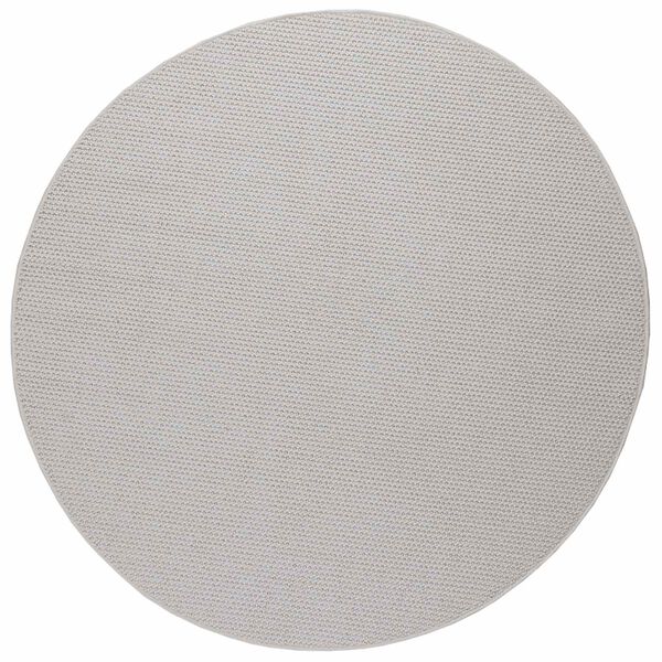 vidaXL Tapis de surface Rond Cr&egrave;me &Oslash; 120 CM