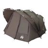 vidaXL Tente de pêche 5 personnes marron imperméable