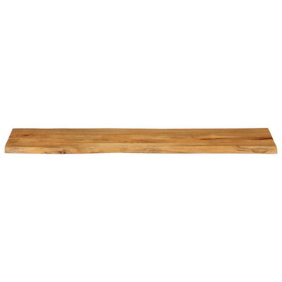 vidaXL Dessus de table 180x40x3,8 cm bord vivant bois massif manguier